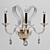 Elegant Amelie Wall Lamp 3D model small image 1