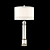 Elegant Crystal Tower Lamp 3D model small image 3