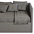 Maya Barrè Children's Sofa Bed: Stylish and Functional 3D model small image 5