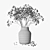 Elegant Gypsophila Bouquet 3D model small image 4