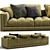 Experience comfort with Flexform Sofa Lucien 3D model small image 5