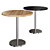 Modern Round Wooden Table by FORMvorRAT 3D model small image 1