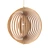 Rustic Wood Deanna Pendant 3D model small image 2