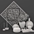 Elegant Decor Set 0002 3D model small image 6