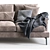 Verzelloni Larsen: Modern Sofa for Stylish Living 3D model small image 2