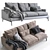 Verzelloni Larsen: Modern Sofa for Stylish Living 3D model small image 4