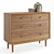 Vintage Quilda Dresser: Elegant and Timeless 3D model small image 1