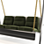 Elegant Outdoor Sofa Swing 3D model small image 4