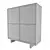 Coastal Charm Wardrobe 3D model small image 3