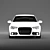 Sleek 2011 Audi A6: Turbocharged Performance 3D model small image 6