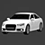 Sleek 2011 Audi A6: Turbocharged Performance 3D model small image 14