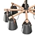 Lampatron Natura C: Elegant 8-Light Pendant 3D model small image 8