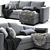 Finnala Ikea Sofa: Modern Comfort 3D model small image 2