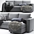 Finnala Ikea Sofa: Modern Comfort 3D model small image 3