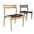 Versatile Woven Rope Dining Chair 3D model small image 6