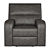 Luxury Leather Recliner 3D model small image 2