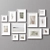 Multi-Color Picture Frames Set 3D model small image 2