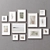 Multi-Color Picture Frames Set 3D model small image 6