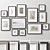 Multi-Color Picture Frames Set 3D model small image 12