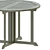 Outdoor Gray Stained Table & Chairs: Ikea Bondholmen 3D model small image 4
