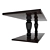 Ever Plus DV Home Collection: Elegant Art Deco Dining Table 3D model small image 2