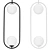 Modern Duo Glass Pendant Light 3D model small image 1