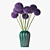 Decorative Allium in Vase 3D model small image 2