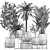 Tropical Indoor Plant Collection 3D model small image 5