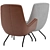 Garbo II Lounge Chair 3D model small image 3