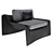 Luxury Bugatti Home Chiron Chair 3D model small image 11