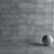 Mojo Gray Stone Wall Tiles - 3D Textured Set 3D model small image 4