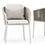 Elegant OMER Armchair & Stylish Alexa Extendable Table by Akula Living 3D model small image 4