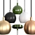 SLV Light Eye Bal Pendant Lamp Set of 5 3D model small image 1