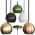 SLV Light Eye Bal Pendant Lamp Set of 5 3D model small image 4