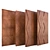 Premium Wood Panel 1200x600mm 3D model small image 1