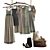 Women's Fashion Set 1 3D model small image 3