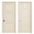 Premium Wooden Door 3D model small image 1