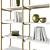 Hay Woody High Shelves: Contemporary Oak 3D model small image 3