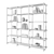 Hay Woody High Shelves: Contemporary Oak 3D model small image 4