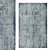 Modern Rus05 Gray Carpet - Stylish and Versatile 3D model small image 1