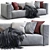 Modern Comfort: Prostoria Sofa Match 3D model small image 3