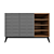 Pyramid Cabinet Console | Middle 3D model small image 1