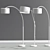 Modern Floor Lamp Set 3D model small image 2