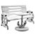 Nautical Garden Furniture Set 3D model small image 4