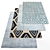 Modern Style Rug Set 3D model small image 1