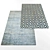 Modern Style Rug Set 3D model small image 2