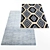 Modern Style Rug Set 3D model small image 3