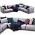 Prostoria Match Sofa: Modern, Stylish, and Functional 3D model small image 1