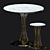 Title: Versatile Table and Chair Set 3D model small image 3