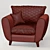Elegance Defined: Charlotte Armchair 3D model small image 3